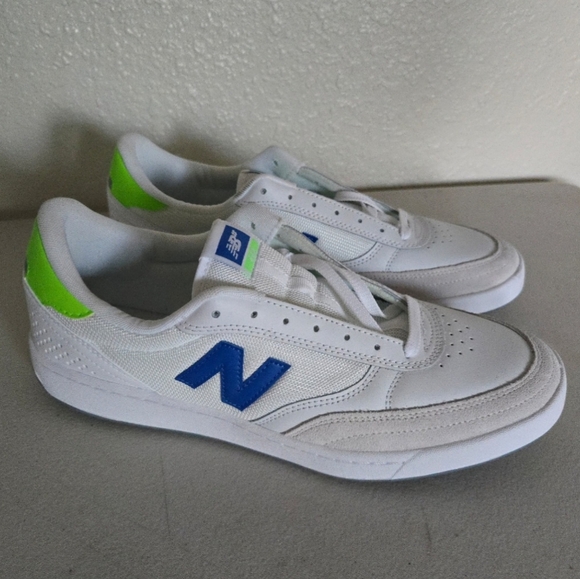 New Balance Numeric 440 Men Size 12 White and Blue NM440SEA 082025 - Picture 1 of 3